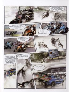 Autre extrait de la BD Warm up tome 1 D.O.A.