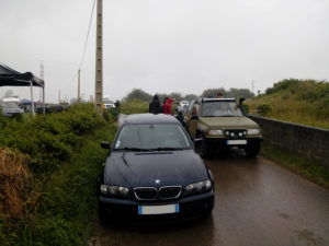 un 4x4 espagnol sort nos remorque du terrain boueux du MotorBeach 2018